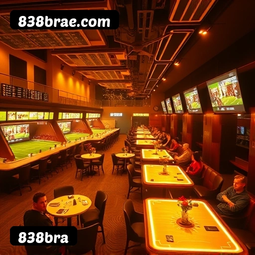 838bra: Jogos de Cassino Incríveis e Interativos